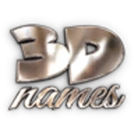 Logo of 3DNames android Application 