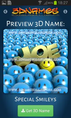 3DNames android App screenshot 9